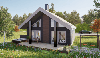 Folkehuset, et spektakulært, lite og rimelig ferdighus